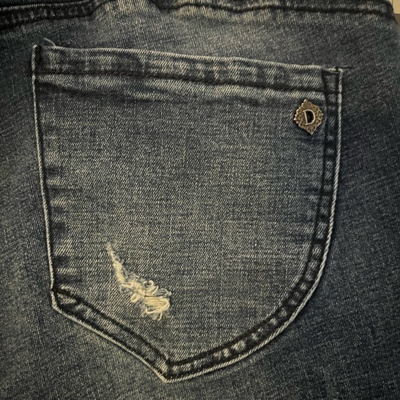 Democracy Women's Flare Blue Jeans size 14W -GUC - Picture 4 of 6